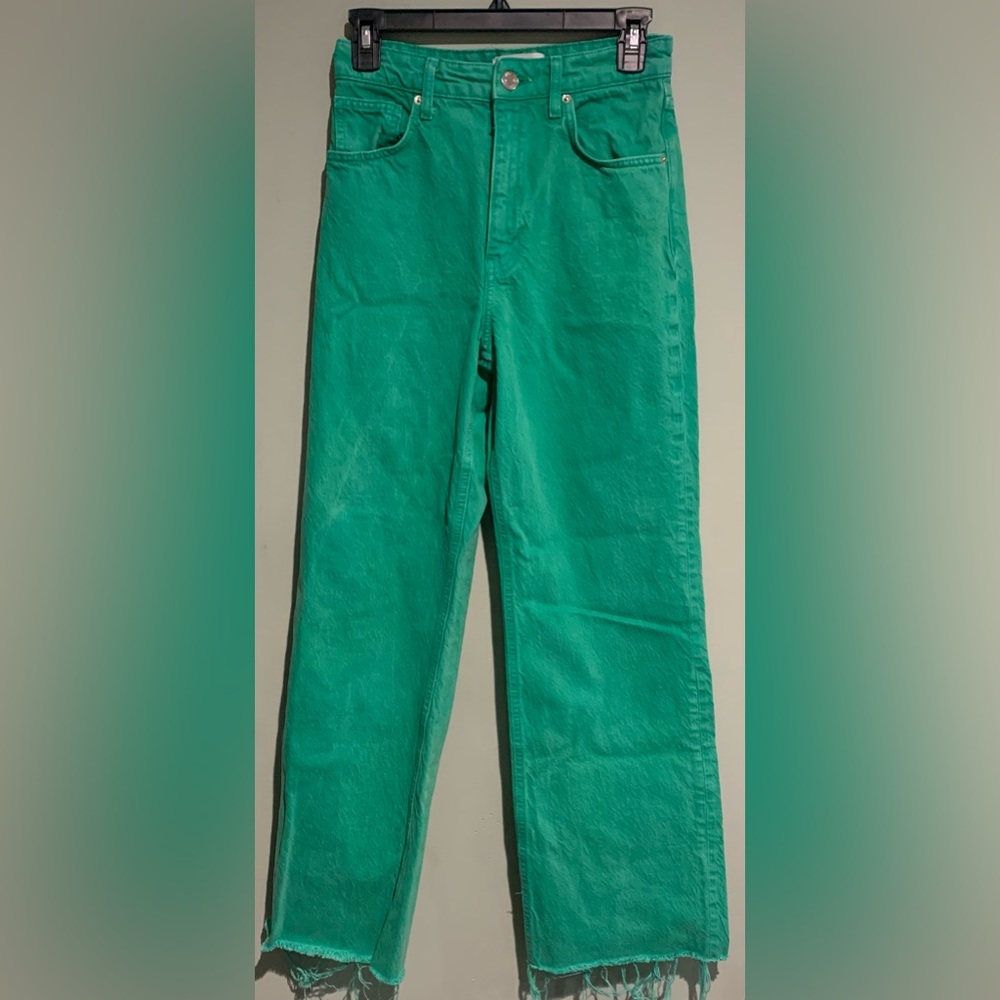 Zara Hi-Rise Wide Leg Jeans